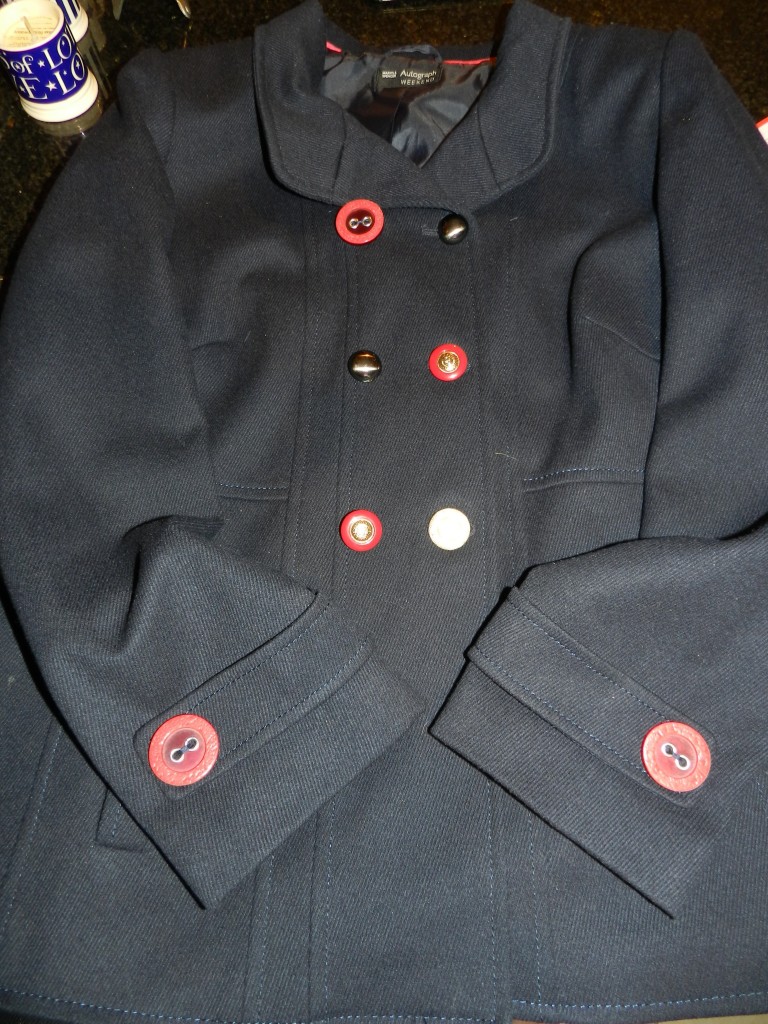 Customising: And My New Red Buttons