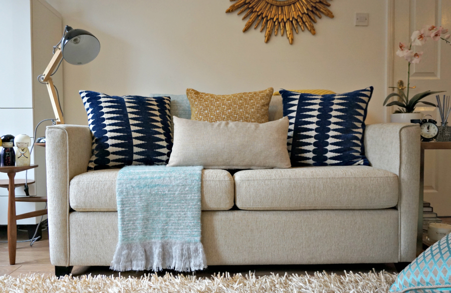 tray handy Treaty Creating a perfect guest bedroom with a DFS sofa bed - The Ana Mum Diary